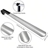 Premium 16.5" Metal Shoe Horn Long Handle For Seniors - Heavy Duty Stainless Steel Shoe Helper, No Bending - Practical Daily Living Aid & Gift For Elderly, Pregnancy, Surgery Recovery & Back Pain